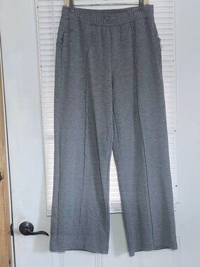 womans sweatpants gray size Large
